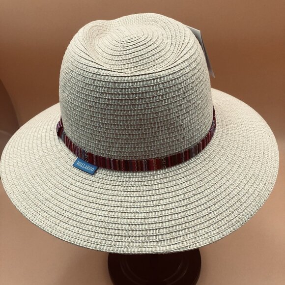 Wallaroo Sedona Straw Hat UPF 50+ Packable Sun Hat Resort Travel Classic - Picture 4 of 11